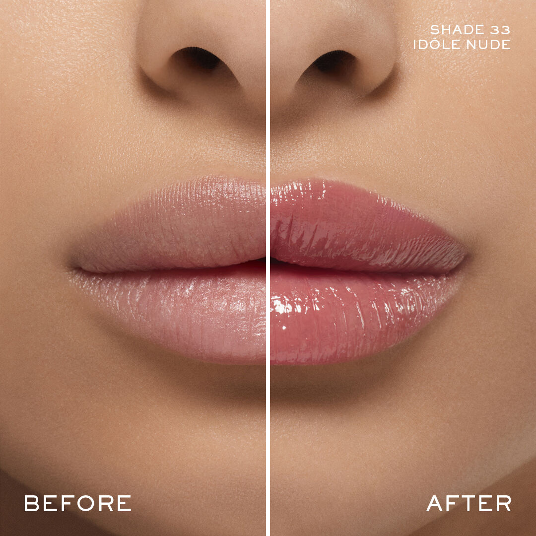 33 - باقة الشفاه - بلسم الشفاه ليب إيدول X قلم تحديد الشفاه ليب إيدول